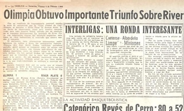 Histórico y anecdótico: El Rey de Copas ya brindó con café en 1966