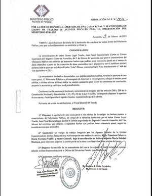 Fiscalía abre causa contra altos funcionarios tras extracción de datos del teléfono del extinto diputado Gomes - El Trueno