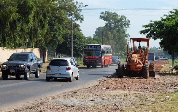 Inician primera fase de obras en ruta General Aquino - ADN Digital