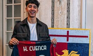 El albirrojo Hugo Cuenca dejó el Milan y ahora es nuevo jugador del Genoa de Italia
