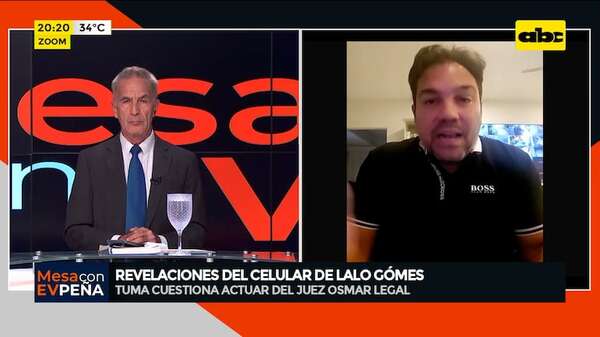 “Le aplaudo, con esto él se blinda”: Tuma critica el actuar del juez Osmar Legal - Mesa de Periodistas - ABC Color