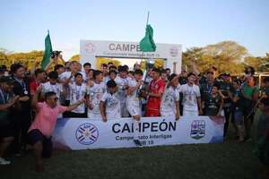 Paranaense logra su tercer título en el Nacional Interligas Sub 15 - Fútbol - ABC Color