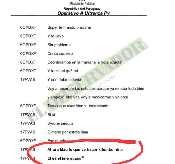 Acusación en el caso “A Ultranza” evidencia más filtraciones y protecciones desde Senad a Tío Rico y operativos montados
