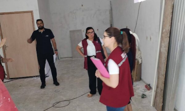 Monitorean ejecución de plan de mejora en área materna del Hospital Distrital de Hernandarias