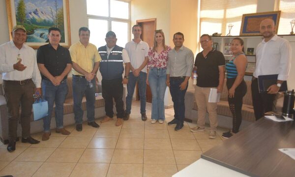 Intendente de Franco se reúne con funcionarios de ANNP