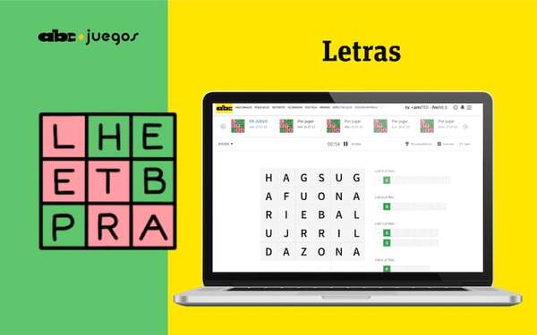 Letras: divertite y aprendé jugando online - ABC Color - ABC Color