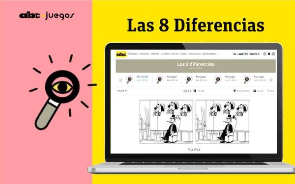 Cómo jugar a las 8 diferencias - ABC Color - ABC Color
