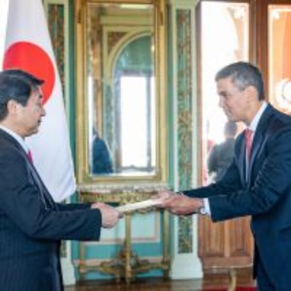 Presidente Peña recibe cartas credenciales de nuevos embajadores :: Presidencia de la República del Paraguay