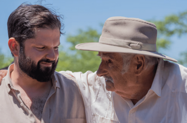 Mujica recibió a Boric y dejó un mensaje: “La democracia se precisa para discrepar, no para estar de acuerdo”