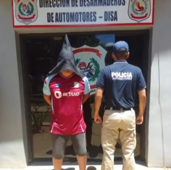 PMT fue pillado con un auto robado