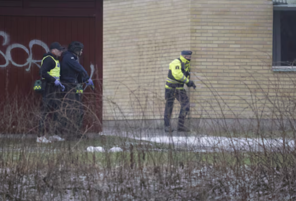Tiroteo en una escuela de Suecia deja al menos cinco heridos