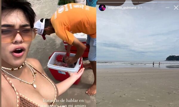 Aye Alfonso, de vacaciones con su “manager”