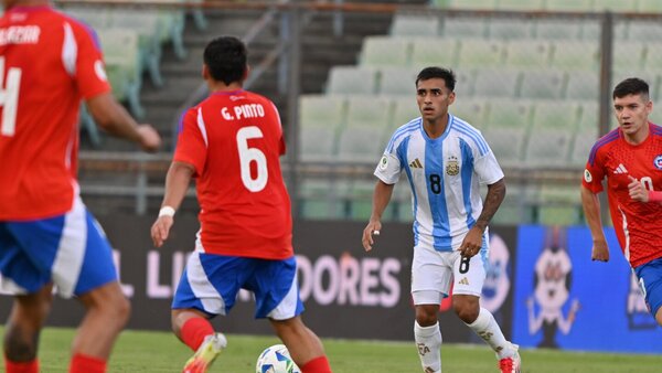 Argentina vence a Chile y pica en punta en el hexagonal final