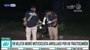 Motociclista fallece al ser arrollado por un tractocamión en Villeta