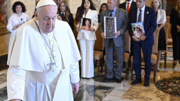 El Papa pide recordar y rezar por los desplazados en Palestina