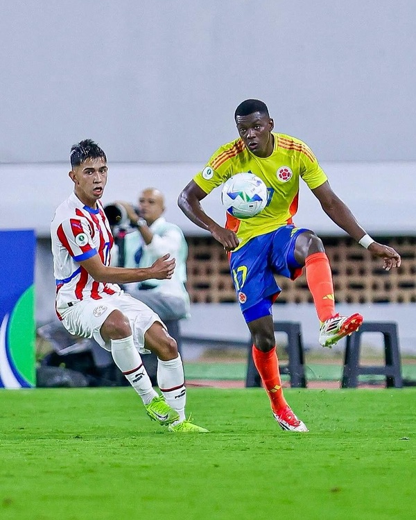 Hexagonal final: Paraguay Sub 20 fue goleado por Colombia - trece