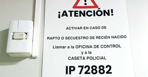 Diario HOY | IPS implementa protocolo para evitar raptos de recién nacidos