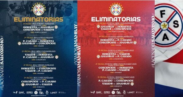 Amambay hará de visitante ante Horqueta el próximo 15 de febrero en el arranque de las eliminatorias