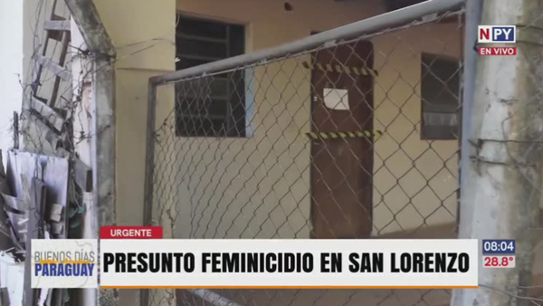 Presunto feminicidio en San Lorenzo: Hallan cuerpo de una mujer en estado de descomposición