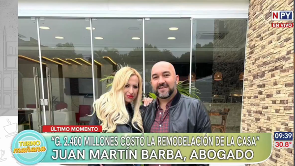 Arévalo y su esposa son denunciados por millonaria deuda en construcción de su mansión