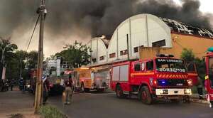 Incendio en la transportadora Guarany