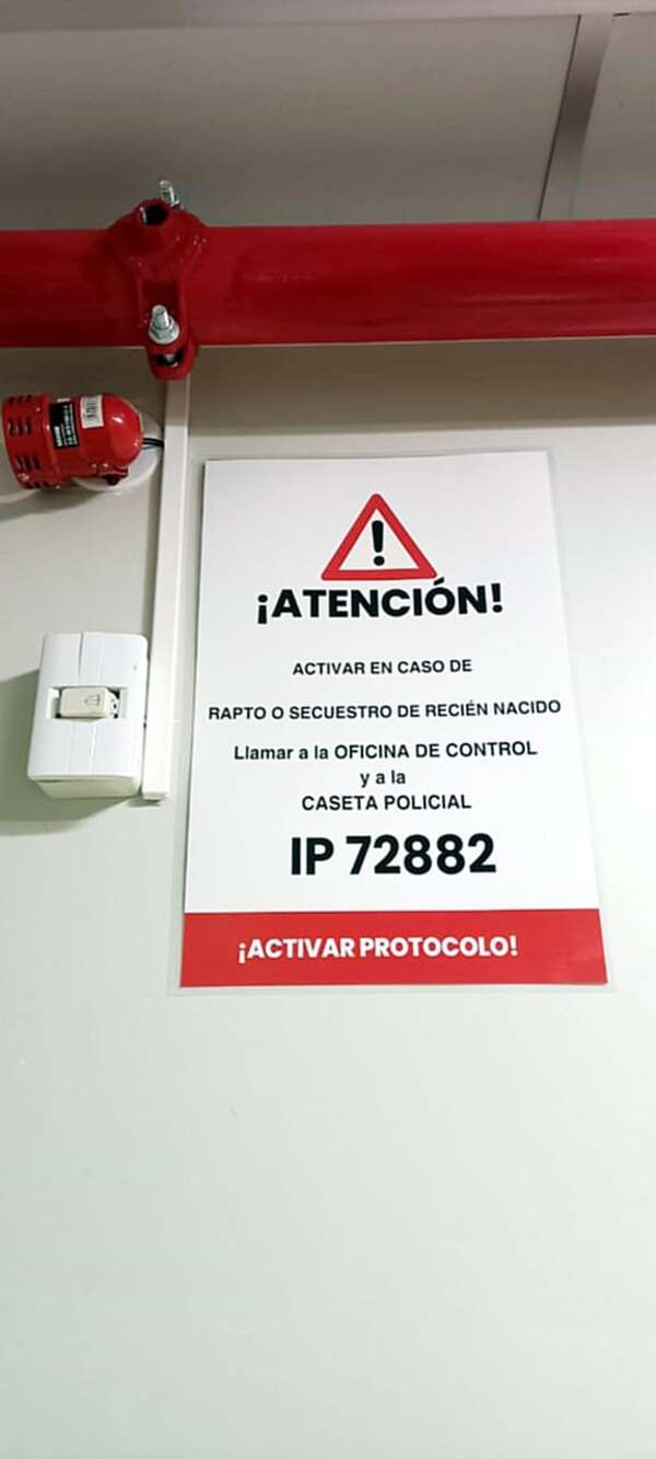 Protocolo para evitar robos de recien nacidos en IPS