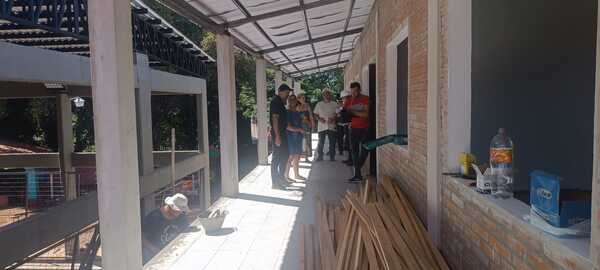 Verifican obras de ampliación en el Colegio Nacional María Auxiliadora de Encarnación