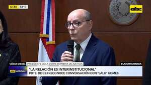 Presidente de la Corte es nombrado en los chats de Lalo: ¿qué dijo al respecto? - ABC Noticias - ABC Color