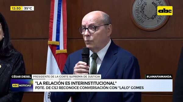 Presidente de la Corte es nombrado en los chats de Lalo: ¿qué dijo al respecto? - ABC Noticias - ABC Color