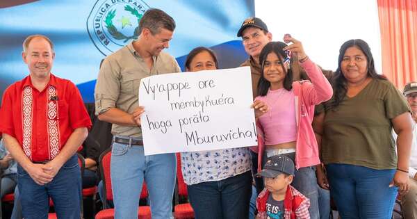 La Nación / Gobierno entrega 132 viviendas a comunidades del Chaco