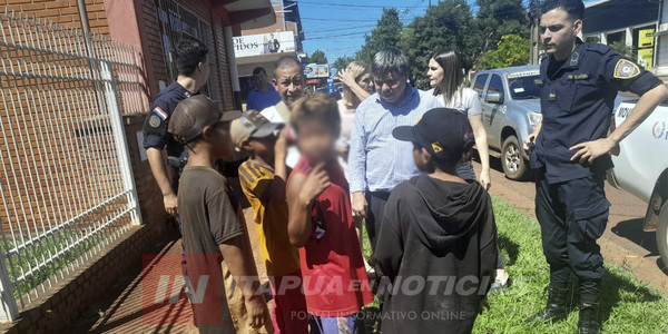 ABORDAJE A NIÑOS ORIGINARIOS EN SITUACIÓN DE CALLE EN HOHENAU - Itapúa Noticias