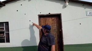 Desconocidos atacan a tiros la casa de un albañil en Pedro Juan Caballero