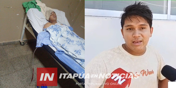 POR CELOS JOVEN FUE BRUTALMENTE ATACADO A PUÑALADAS EN CAMBYRETÁ - Itapúa Noticias