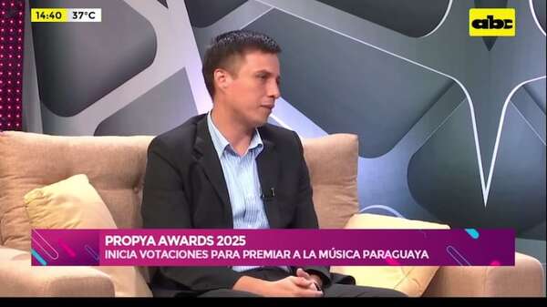 Propya Awards: habilitan votación del público para premiar a la música paraguaya - Ensiestados - ABC Color