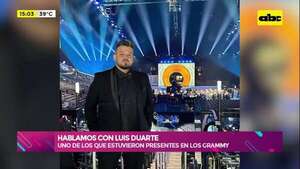 Luis Duarte representó a Tierra Adentro en los Grammy - Ensiestados - ABC Color