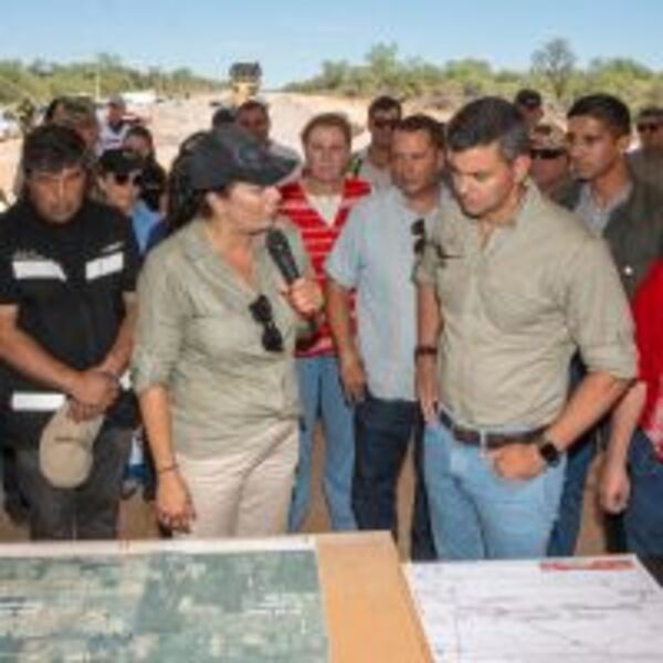 Presidente Peña verifica avanzadas obras en Ruta Bioceánica :: Presidencia de la República del Paraguay