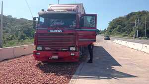 Rampa de frenado en Pedrozo vuelve a evitar un accidente al bajar del cerro - 1000 Noticias