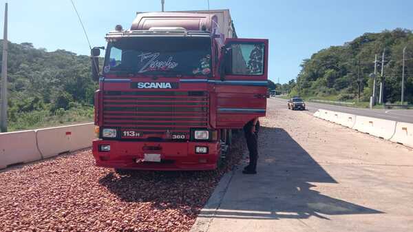 Rampa de frenado en Pedrozo vuelve a evitar un accidente al bajar del cerro - 1000 Noticias