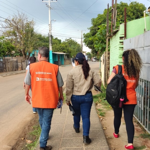 Avanza actualización de datos en el Bañado Tacumbú para mejorar viviendas y servicios - ADN Digital
