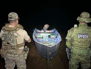 Narcotráfico en la frontera: incautan marihuana en el lago Itaipú - ABC en el Este - ABC Color