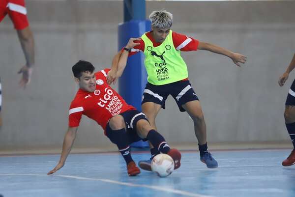 Futsal: Preparativos antes del amistoso - Polideportivo - ABC Color