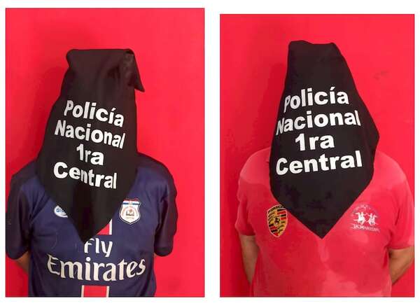 San Lorenzo: detienen a dos hombres por el hurto de motocicleta - Policiales - ABC Color