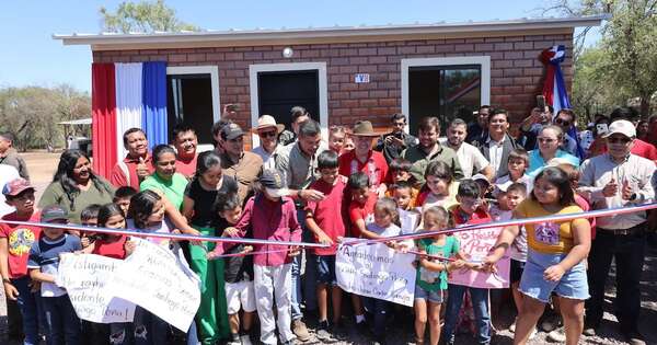 Diario HOY | Entregan 172 viviendas a familias indígenas de Boquerón