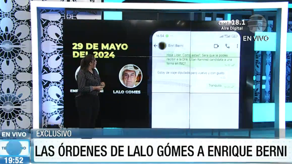 Así operaba ‘Lalo’ Gomes: Nuevos chats revelan las órdenes que daba a Berni en el Consejo de la Magistratura