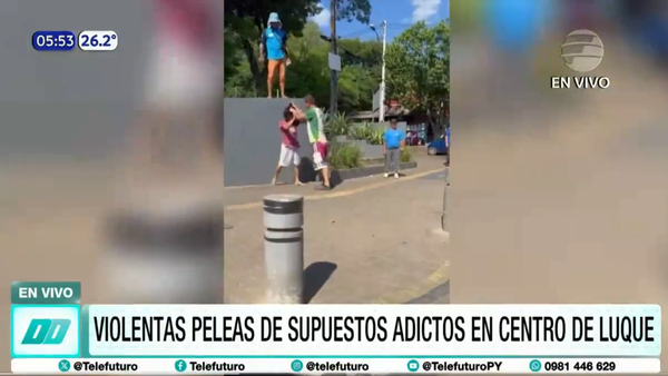 Supuestos adictos mantienen en zozobra a vecinos en el centro de Luque