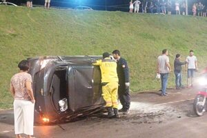 Un fallecido luego de un triple choque de vehículos en capital de Alto Paraná – Diario TNPRESS