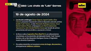 El Caso: ¿cómo se llegó a los chats de “Lalo” Gomes?  - ABC Noticias - ABC Color