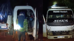 Caaguazú: Incautan camión con droga y arrestan a cinco sospechosos