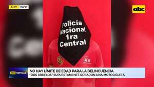 ¿Ladrones con antigüedad?: caen hombres de 67 y 68 años por el robo de una motocicleta - ABC Noticias - ABC Color