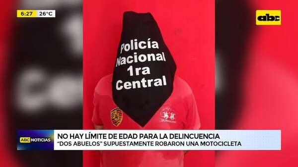 ¿Ladrones con antigüedad?: caen hombres de 67 y 68 años por el robo de una motocicleta - ABC Noticias - ABC Color